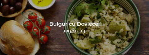 Bulgur cu dovlecei (Burghul bi Kousa)