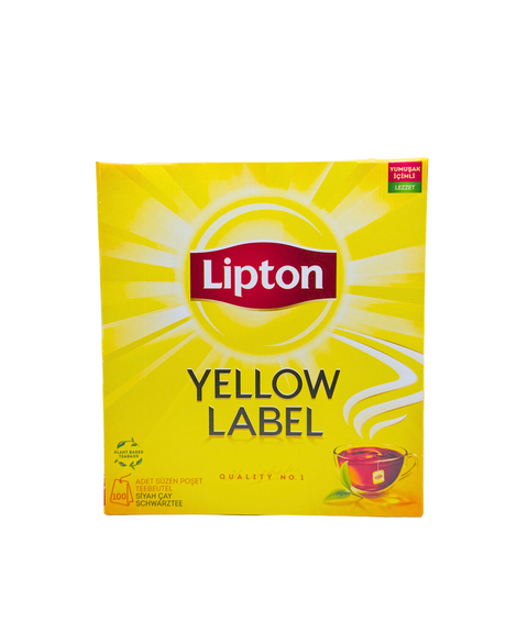 Ceai Yellow Label 100xPlicuri Lipton 150g