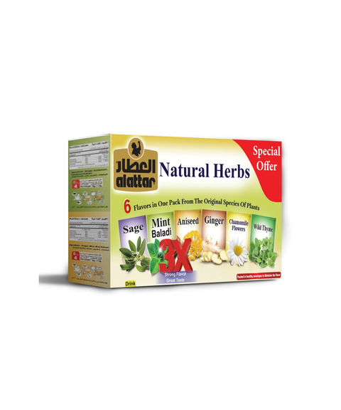 Ceai Mix 6 Arome 24xPlicuri Al Attar 36g